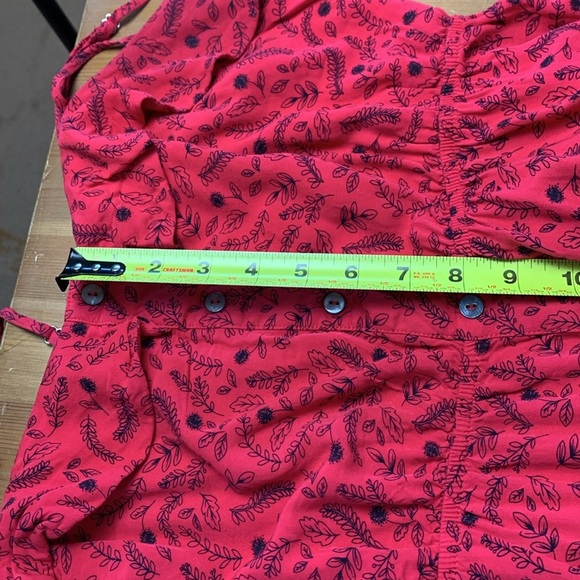 Universal Thread Lightweight Summer Dress w Adjustable Straps & Front Buttons - Picture 12 of 12